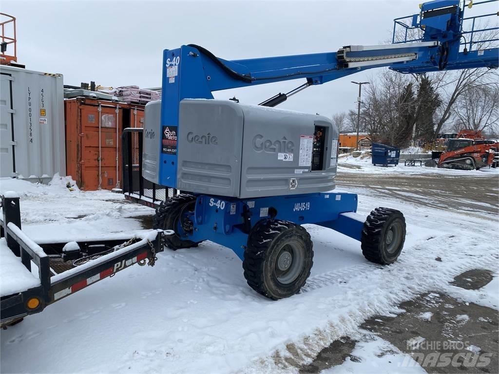 Genie S40 Teleskopik personel platformları