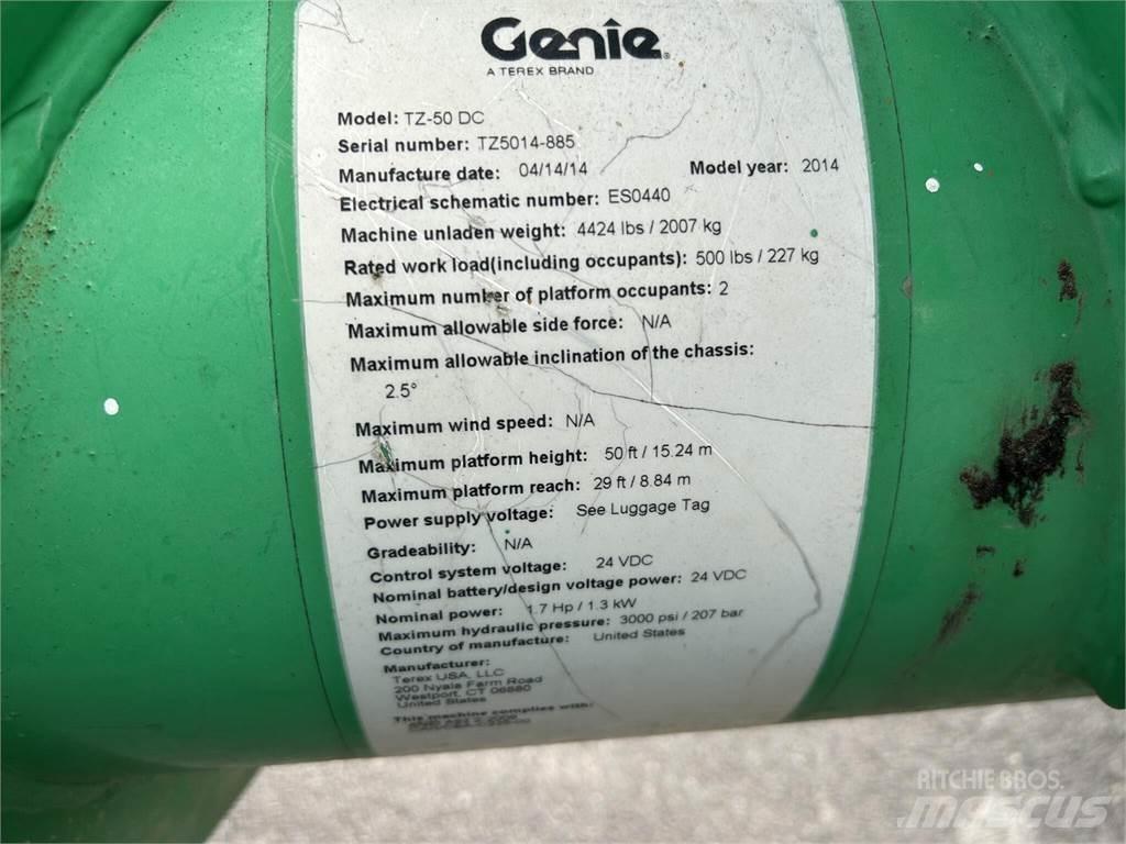 Genie TZ50 Tekerlekli platformlar