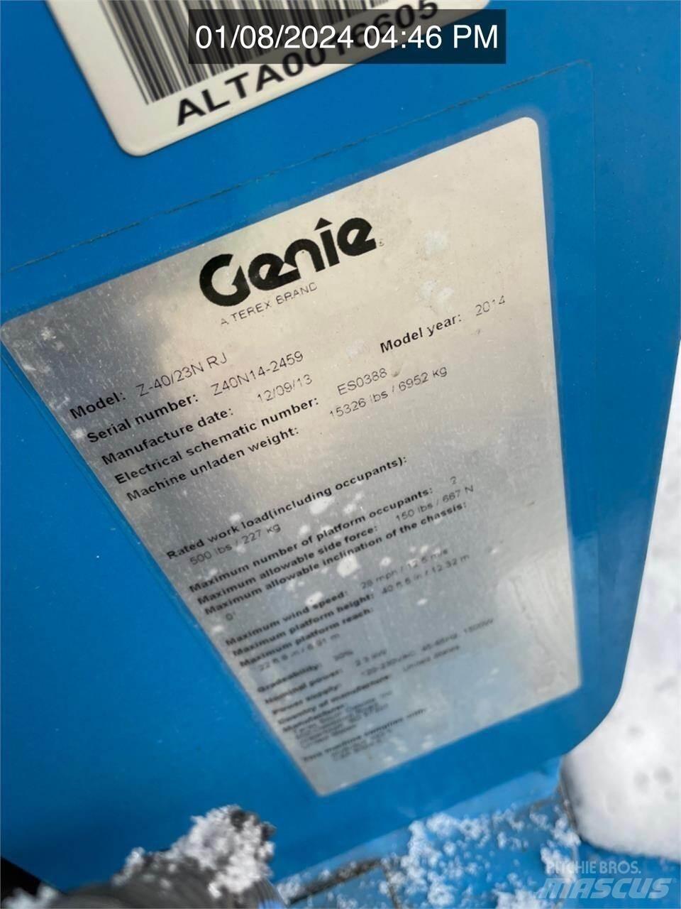 Genie Z40/23N RJ Körüklü personel platformları