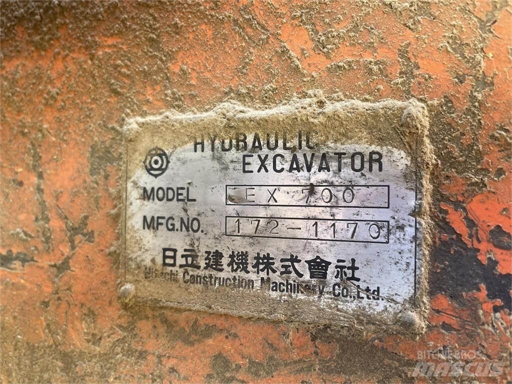 Hitachi EX700 Paletli ekskavatörler