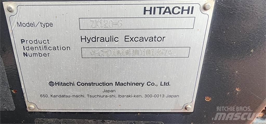 Hitachi ZX120-6 Paletli ekskavatörler