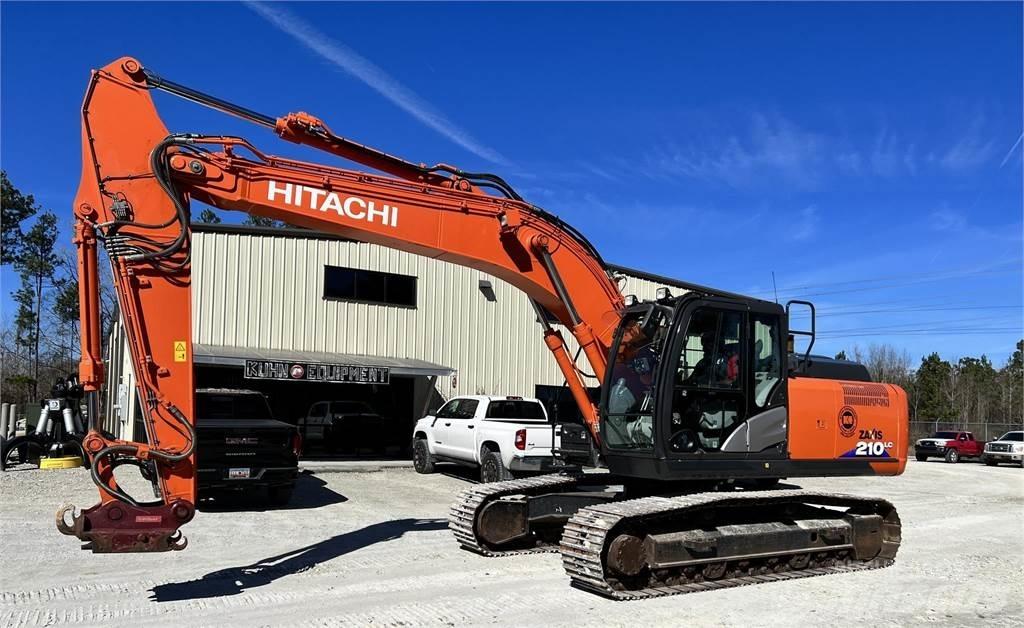 Hitachi ZX210 LC-6 Paletli ekskavatörler