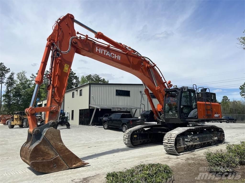 Hitachi ZX490 LCH-6 Paletli ekskavatörler