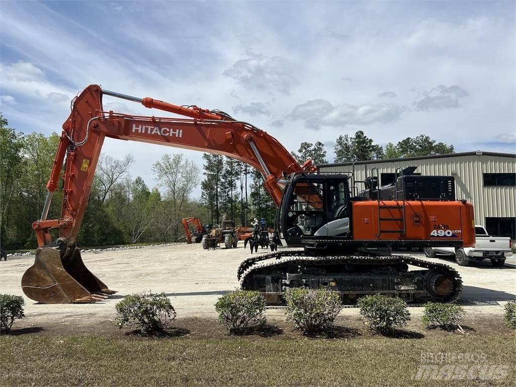 Hitachi ZX490 LCH-6 Paletli ekskavatörler