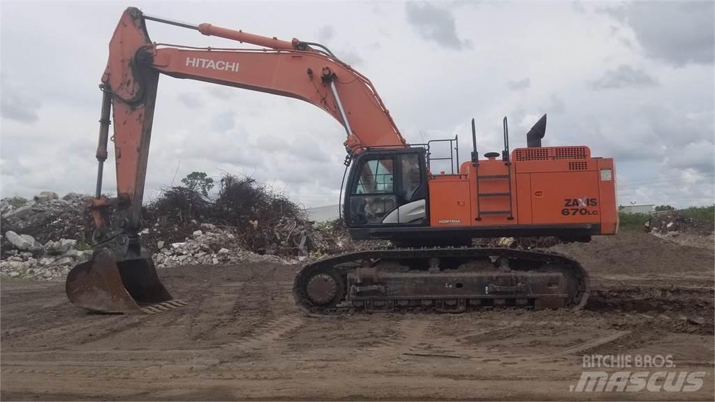 Hitachi ZX670 LC-5B Paletli ekskavatörler