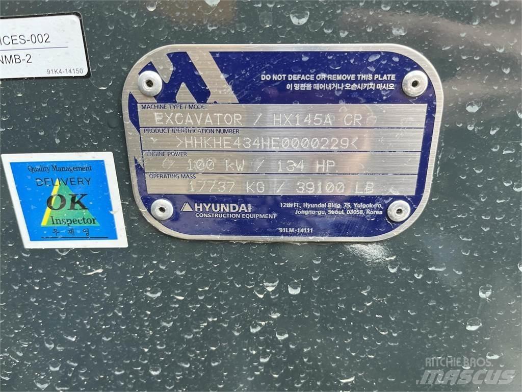 Hyundai HX145A LCR Paletli ekskavatörler