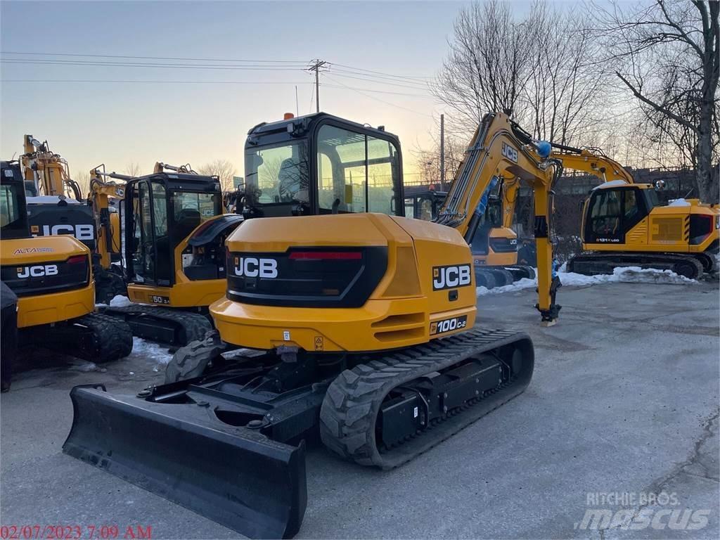 JCB 100C-2 Paletli ekskavatörler