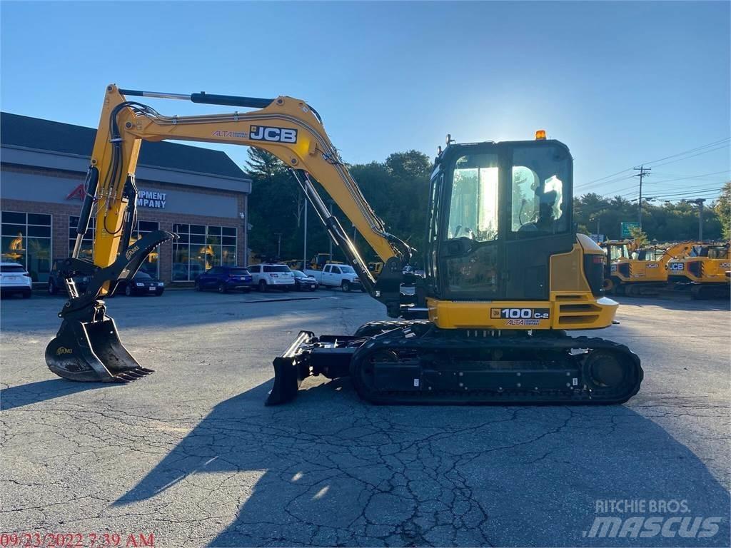 JCB 100C-2 Paletli ekskavatörler