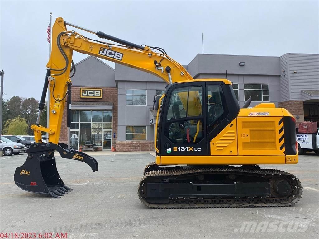 JCB 131X LC Paletli ekskavatörler
