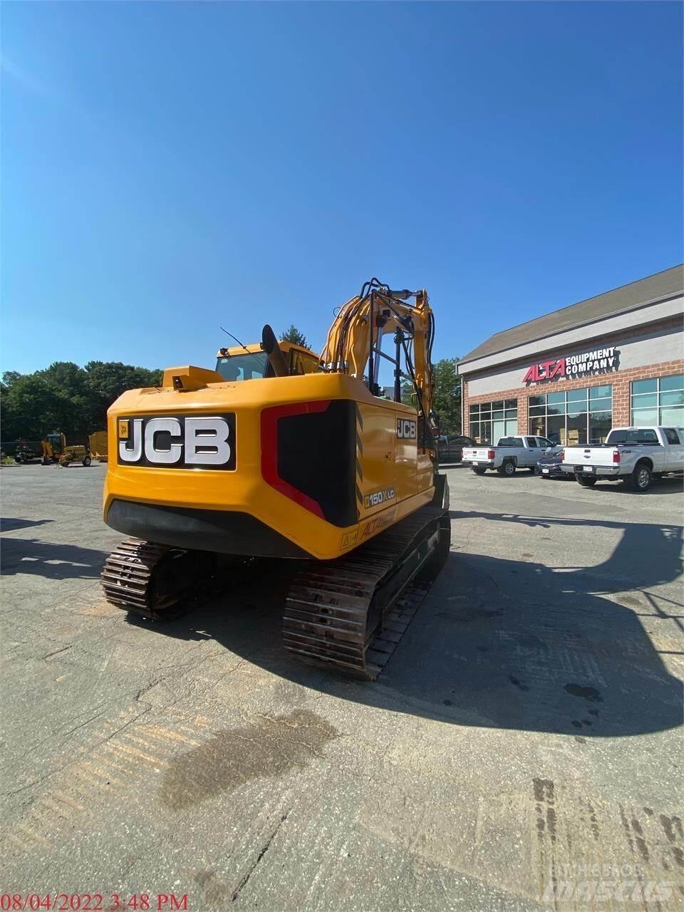 JCB 150X Paletli ekskavatörler