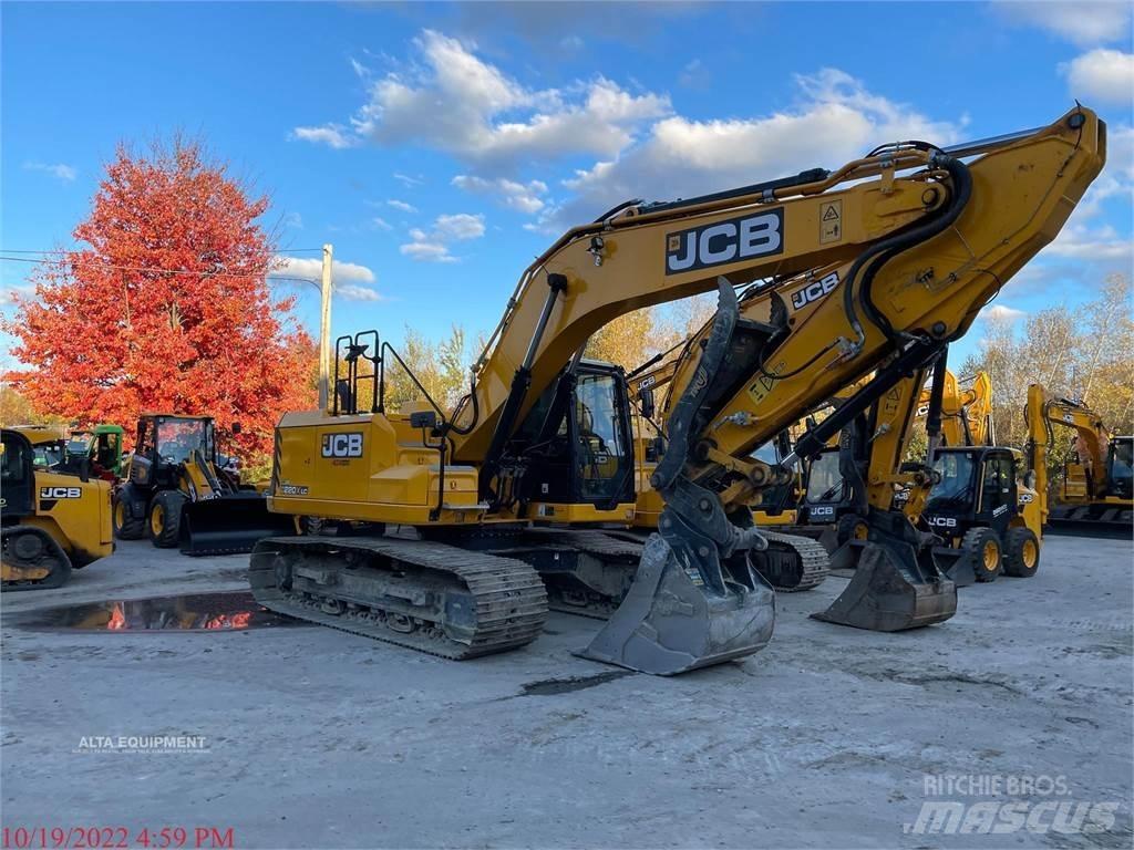 JCB 220X Paletli ekskavatörler
