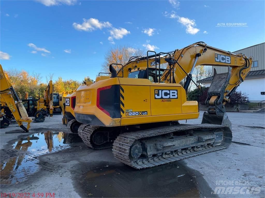 JCB 220X Paletli ekskavatörler