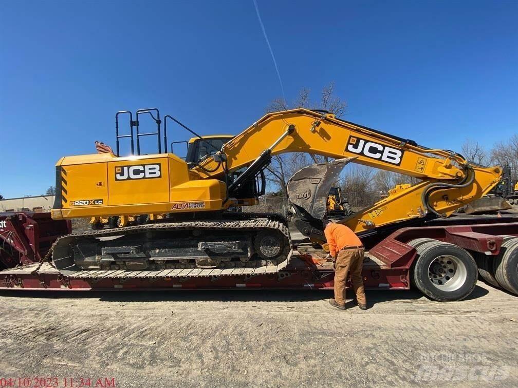 JCB 220X Paletli ekskavatörler