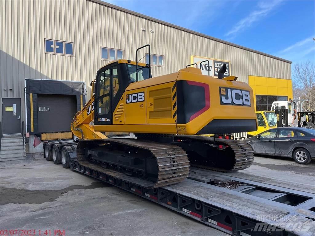 JCB 220X Paletli ekskavatörler