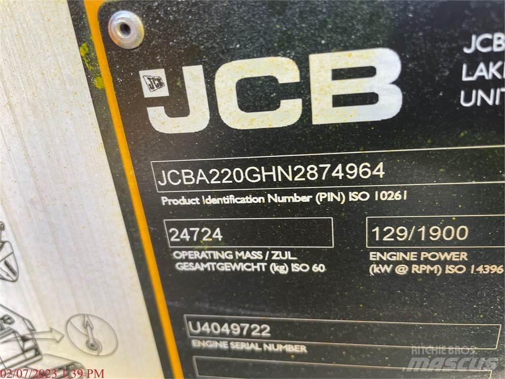 JCB 220X Paletli ekskavatörler
