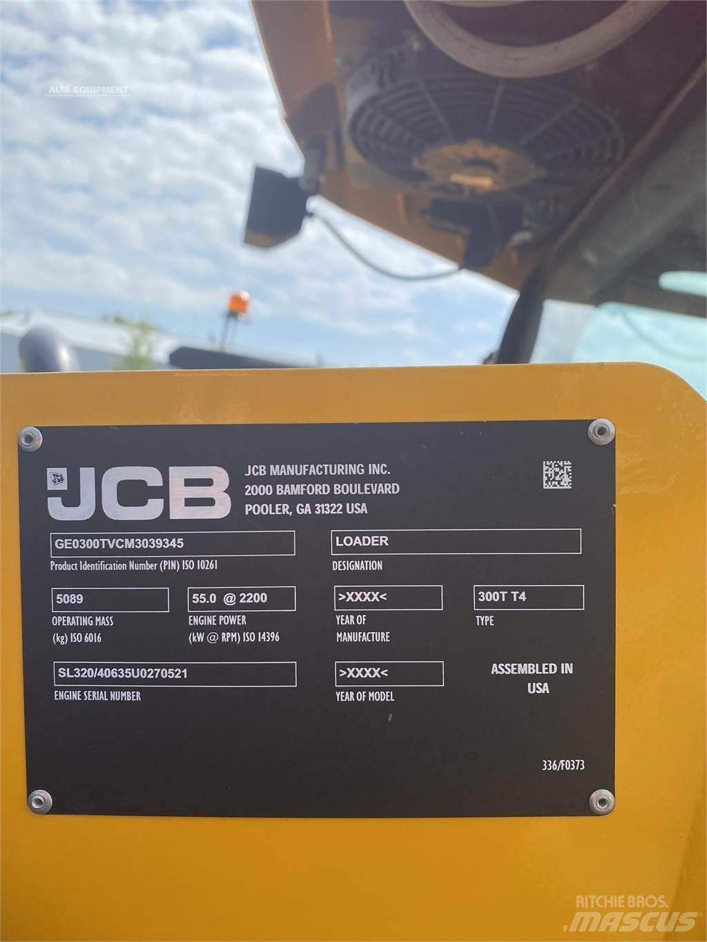 JCB 300T Skid steer loderler