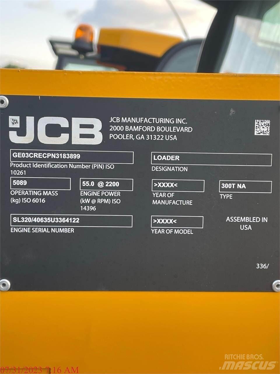 JCB 300T Skid steer loderler