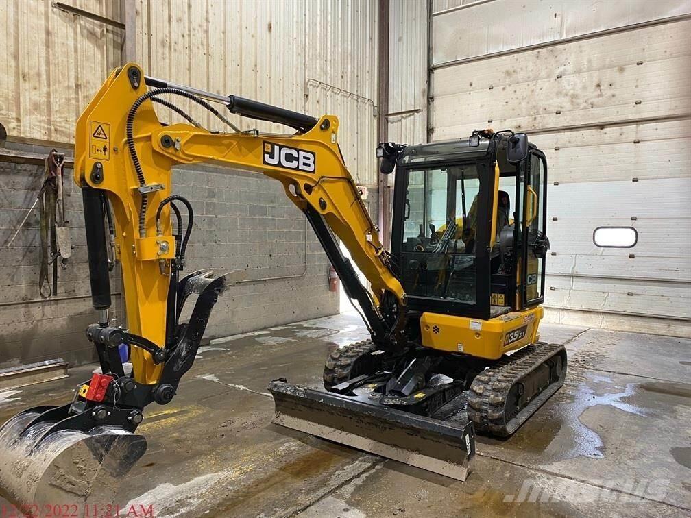 JCB 35Z-1 Mini ekskavatörler, 7 tona dek