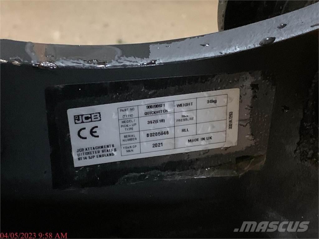 JCB 35Z-1 Mini ekskavatörler, 7 tona dek