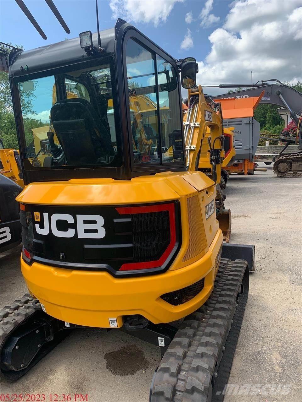 JCB 35Z-1 Mini ekskavatörler, 7 tona dek