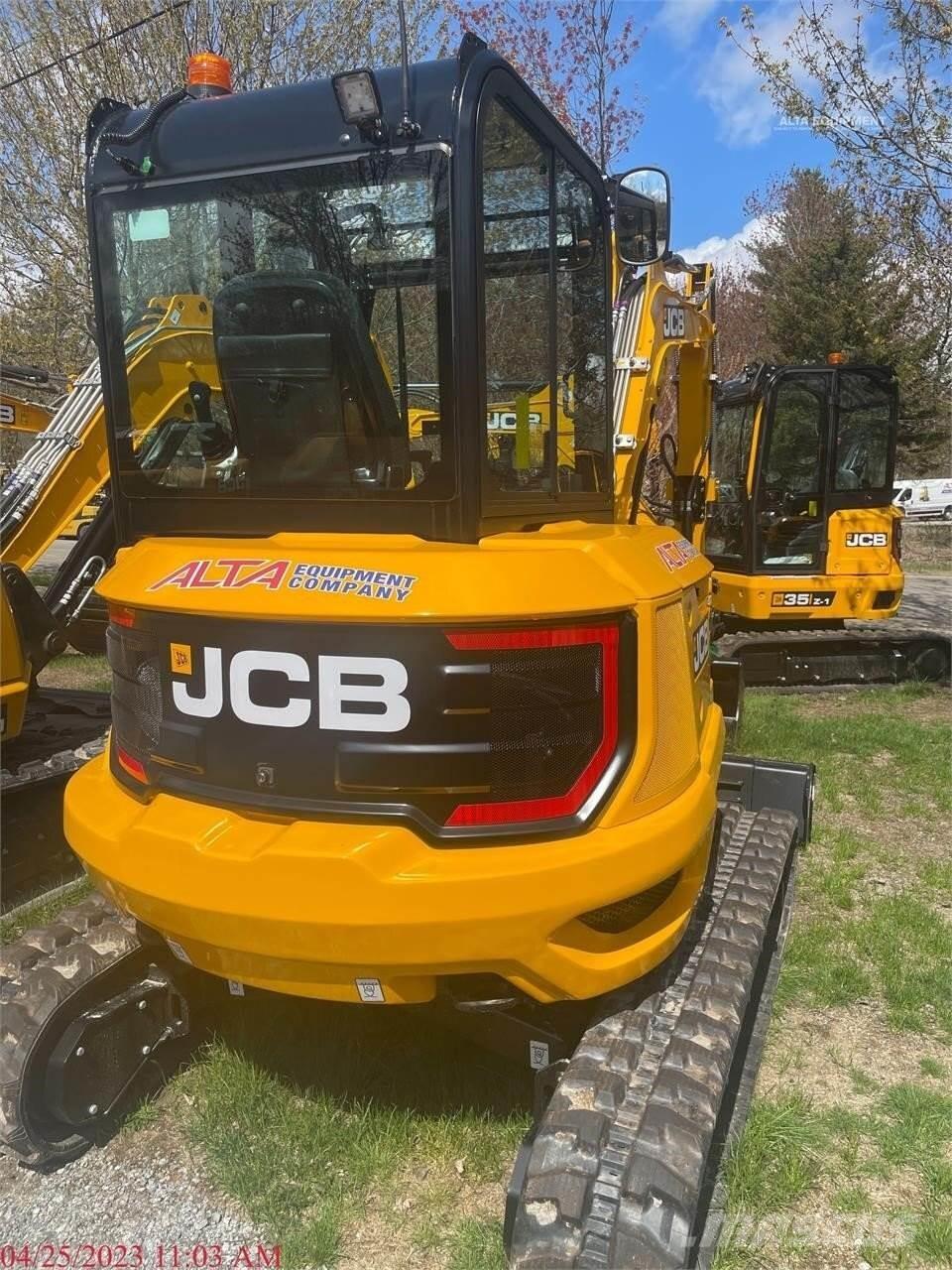 JCB 35Z-1 Mini ekskavatörler, 7 tona dek