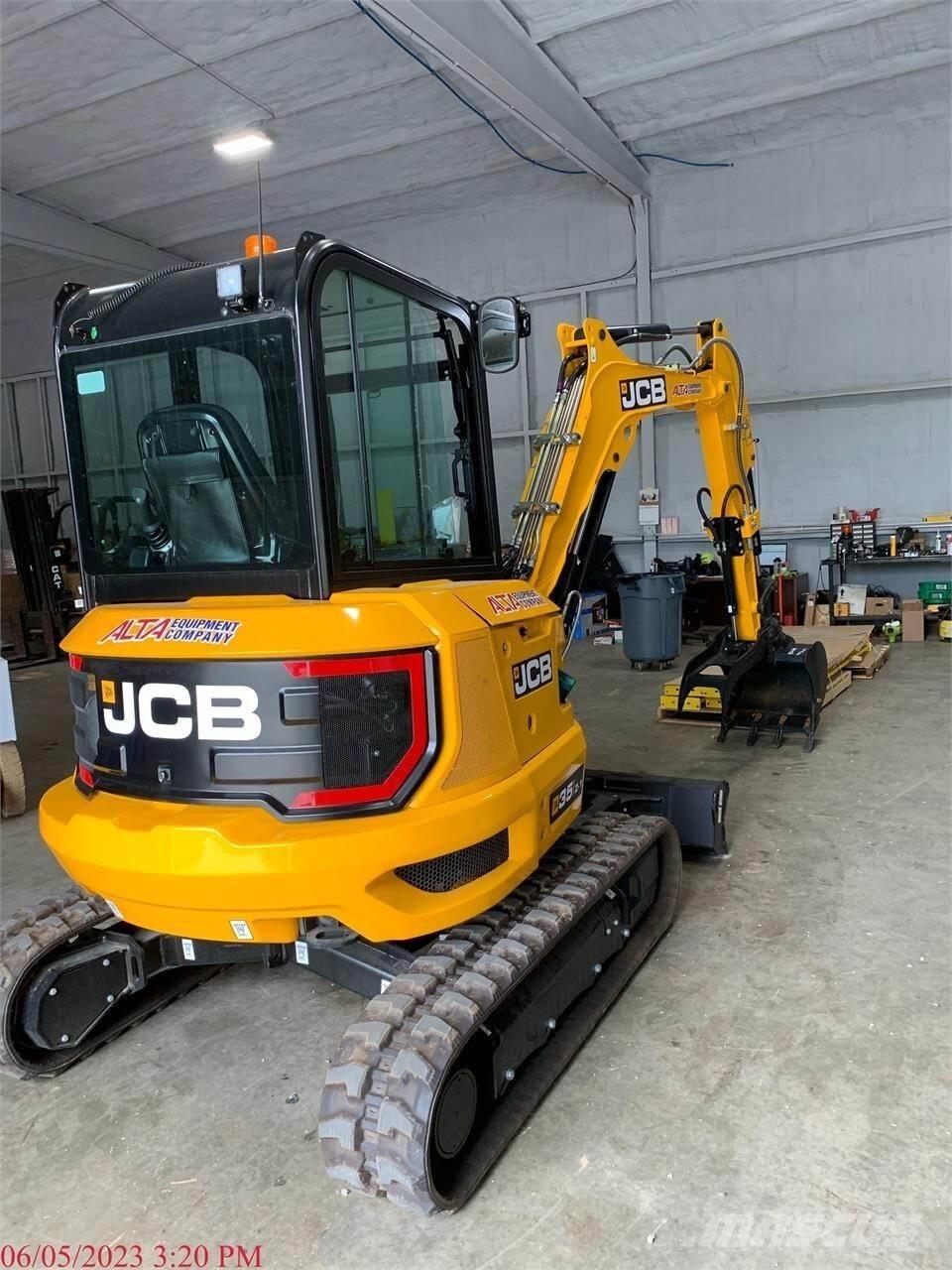 JCB 35Z-1 Mini ekskavatörler, 7 tona dek