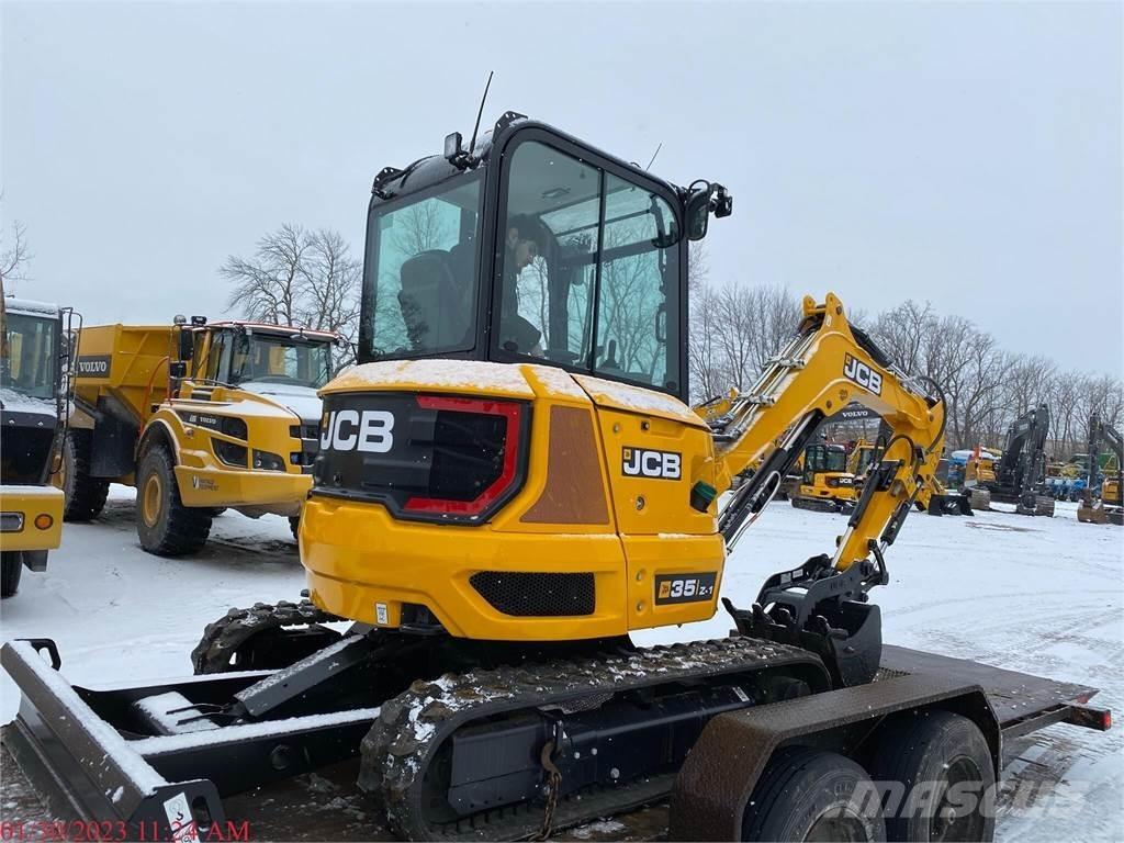 JCB 35Z-1 Mini ekskavatörler, 7 tona dek