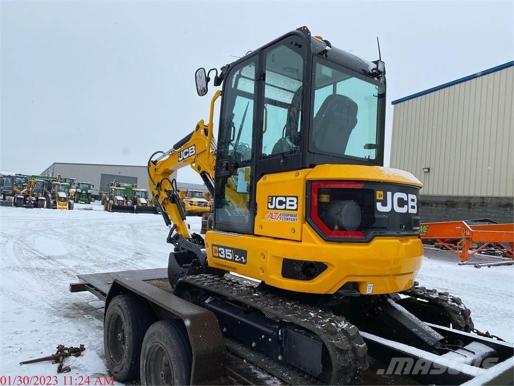 JCB 35Z-1 Mini ekskavatörler, 7 tona dek
