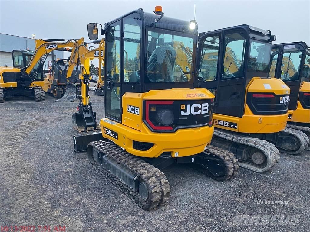 JCB 35Z-1 Mini ekskavatörler, 7 tona dek