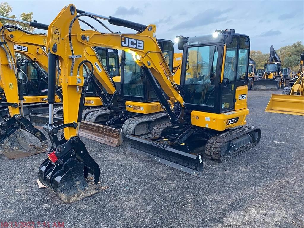 JCB 35Z-1 Mini ekskavatörler, 7 tona dek