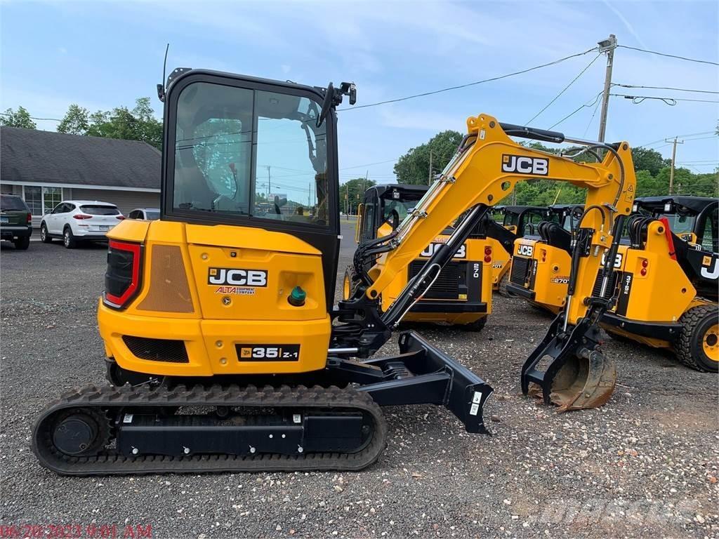 JCB 35Z-1 Mini ekskavatörler, 7 tona dek