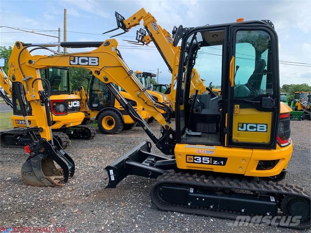 JCB 35Z-1 Mini ekskavatörler, 7 tona dek