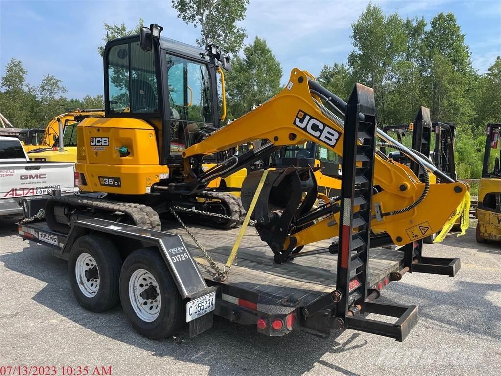 JCB 35Z-1 Mini ekskavatörler, 7 tona dek
