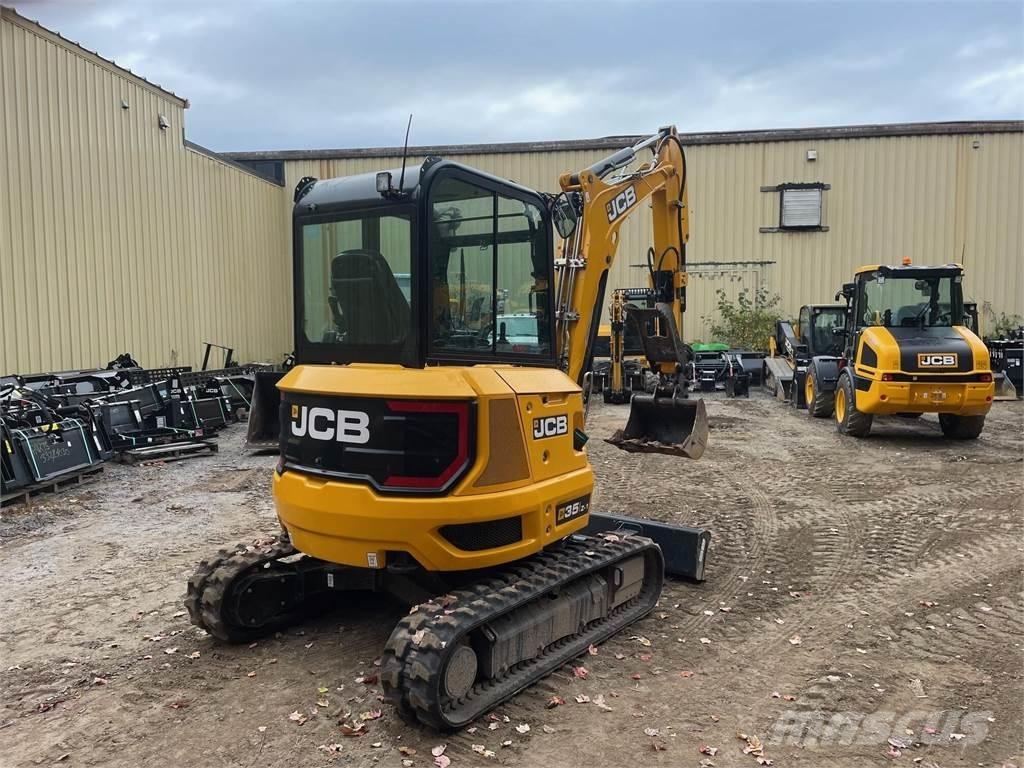 JCB 35Z-1 Mini ekskavatörler, 7 tona dek