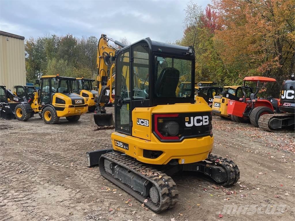 JCB 35Z-1 Mini ekskavatörler, 7 tona dek