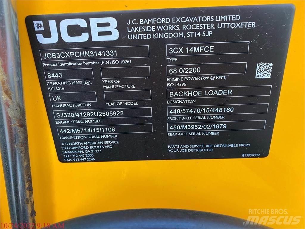 JCB 3CX14 Kazıcı yükleyiciler - beko loder