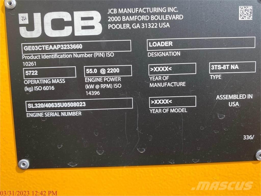 JCB 3TS-8T Skid steer loderler