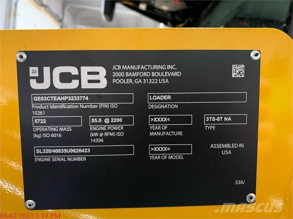 JCB 3TS-8T Skid steer loderler