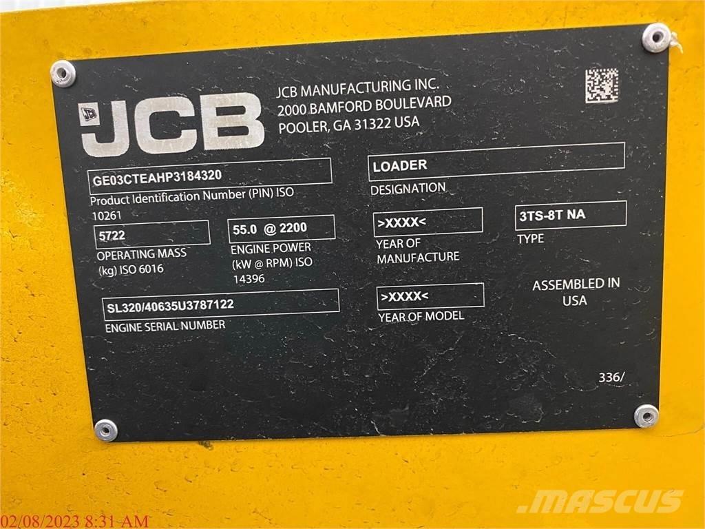 JCB 3TS-8T Skid steer loderler