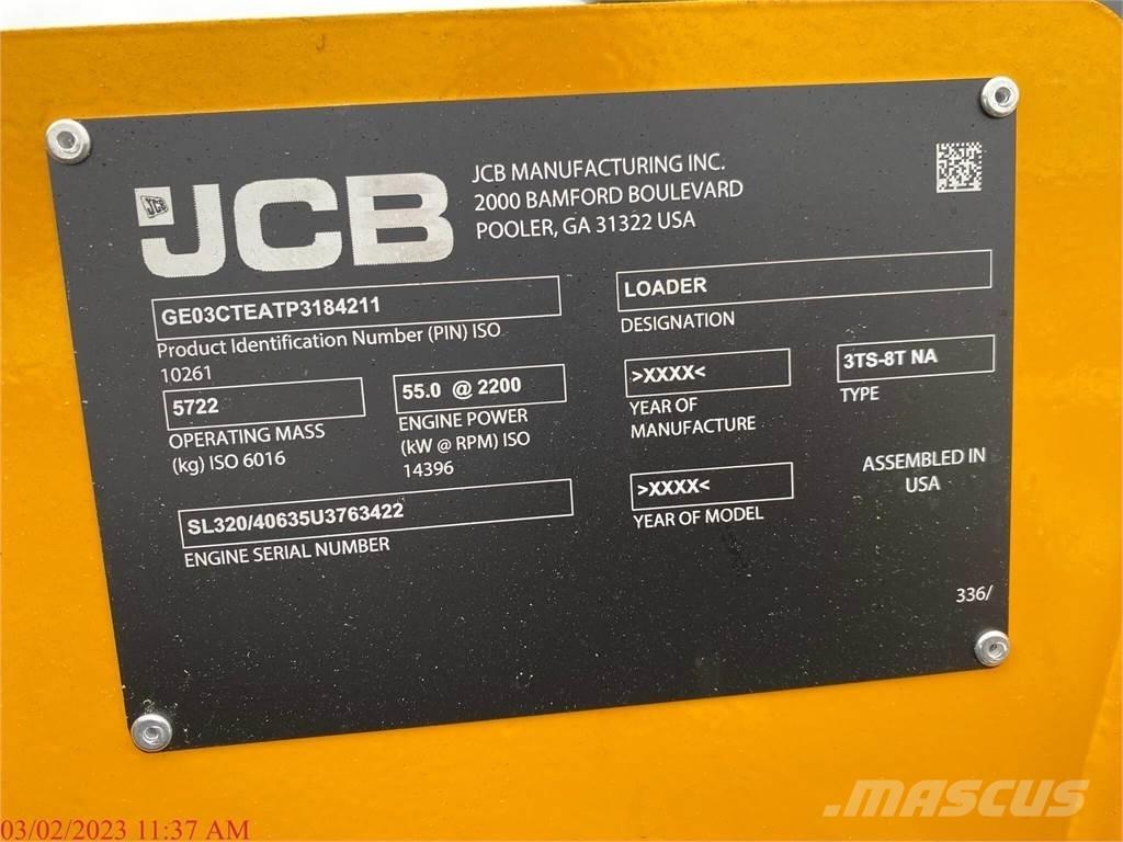 JCB 3TS-8T Skid steer loderler