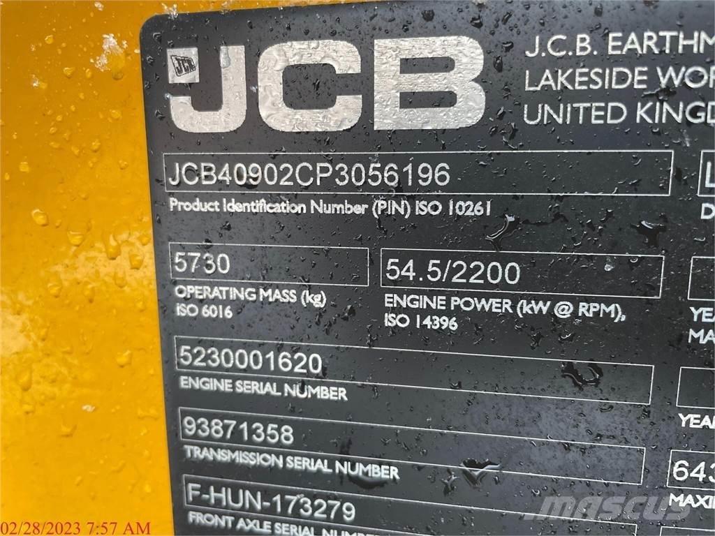 JCB 409 Tekerlekli yükleyiciler