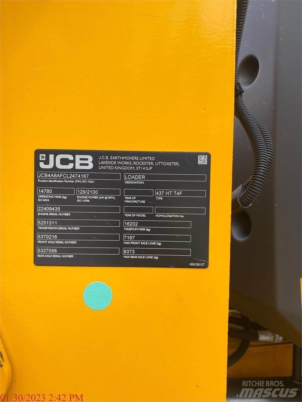 JCB 437HT Tekerlekli yükleyiciler