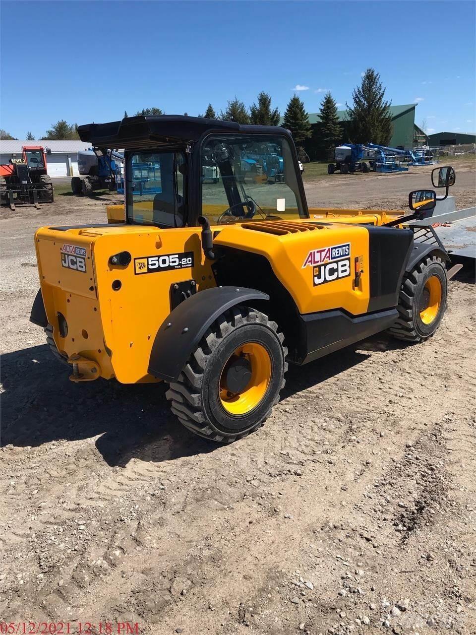 JCB 505-20TC Teleskopik yükleyiciler