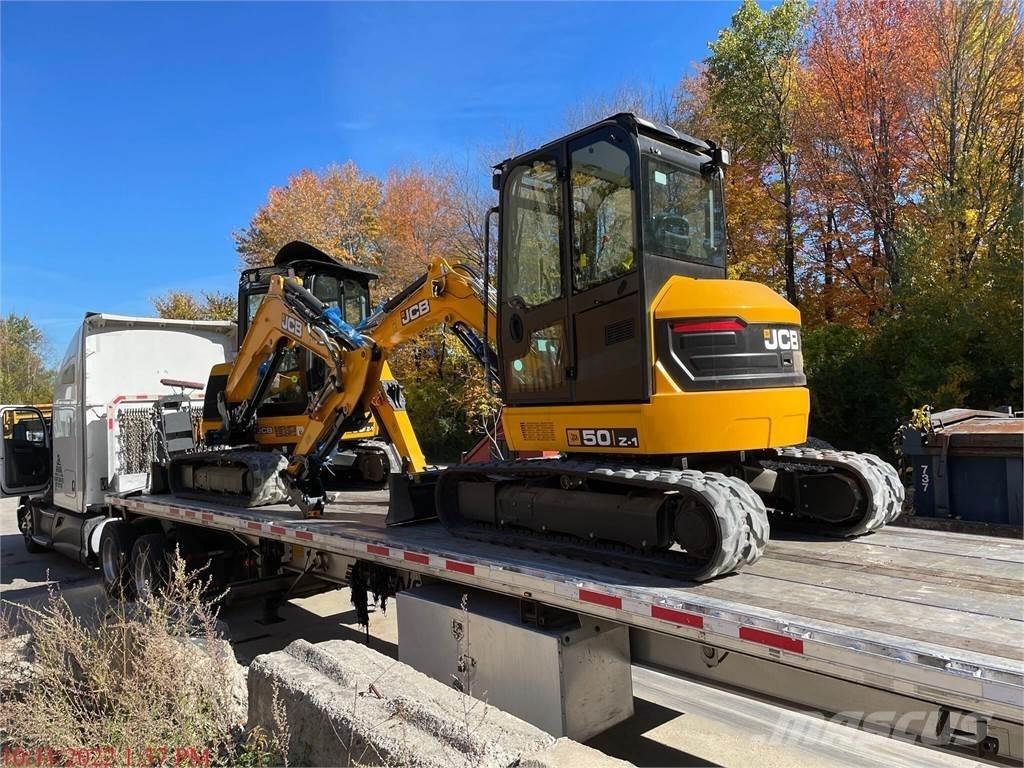 JCB 50Z-1 Mini ekskavatörler, 7 tona dek
