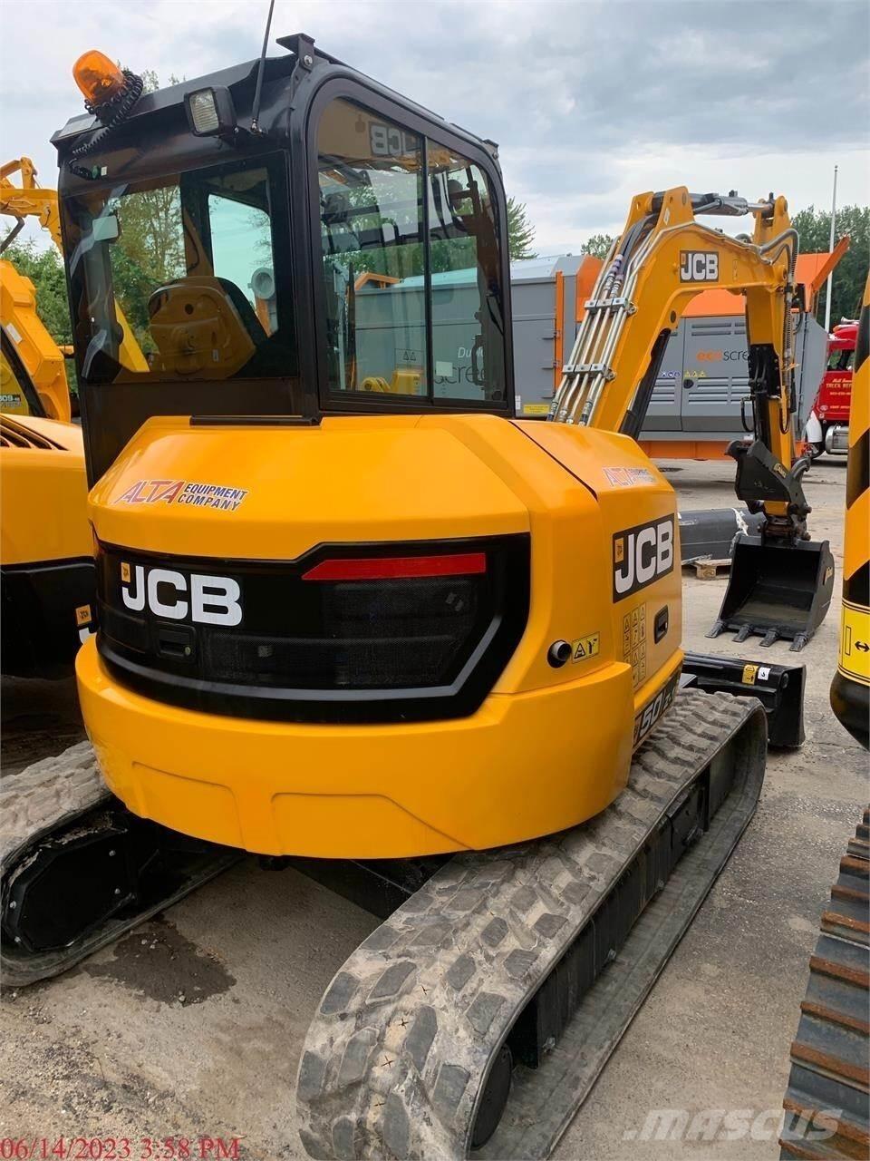 JCB 50Z-1 Mini ekskavatörler, 7 tona dek