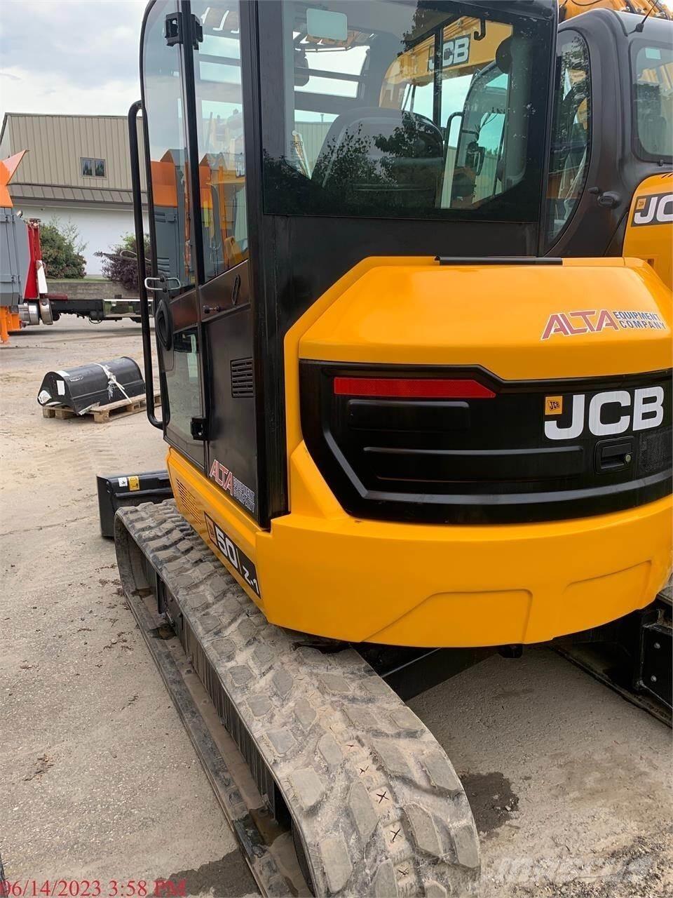 JCB 50Z-1 Mini ekskavatörler, 7 tona dek