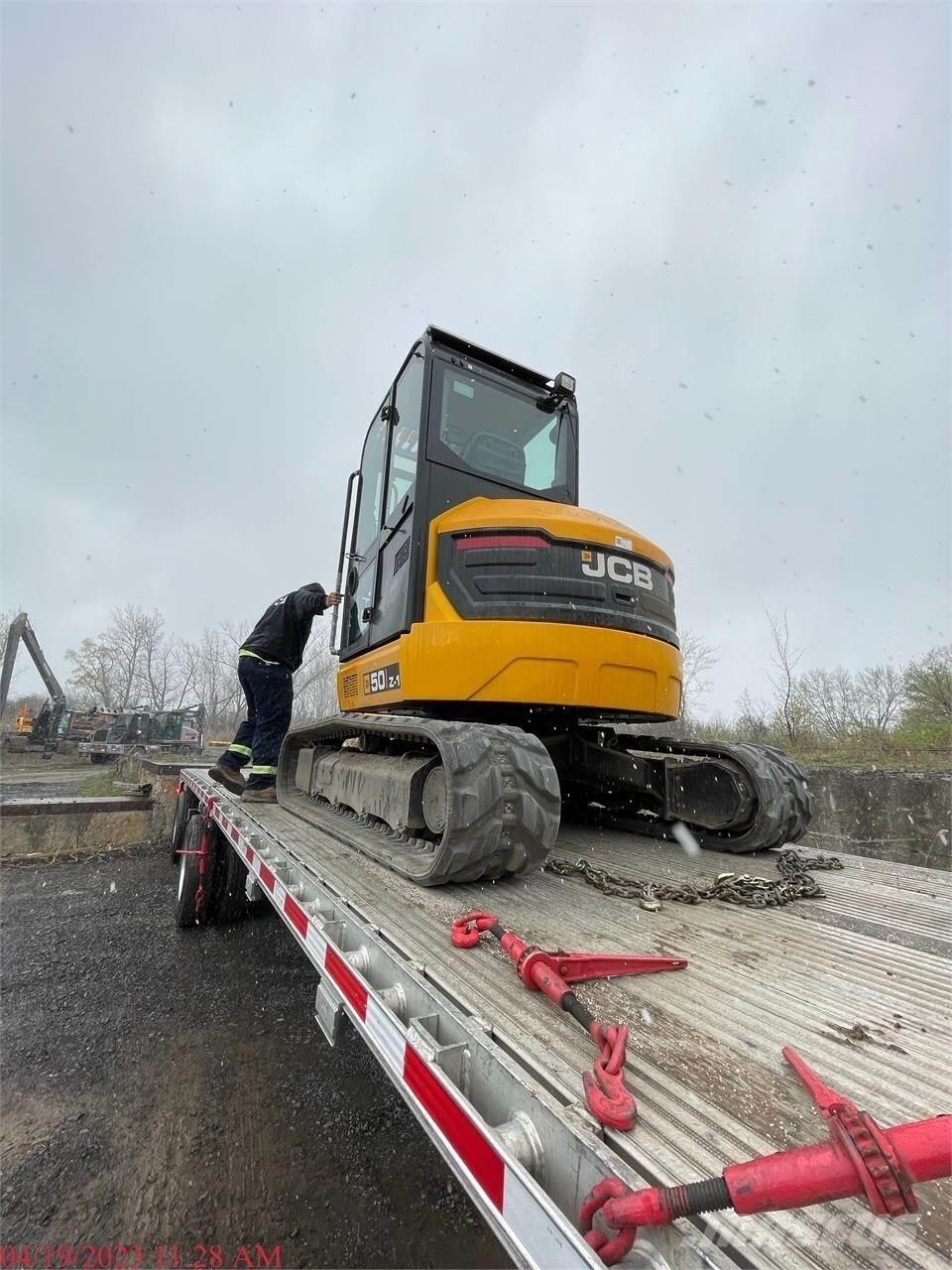 JCB 50Z-1 Mini ekskavatörler, 7 tona dek