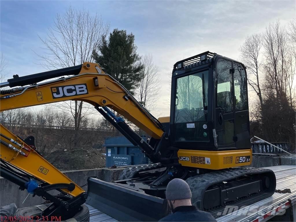 JCB 50Z-1 Mini ekskavatörler, 7 tona dek