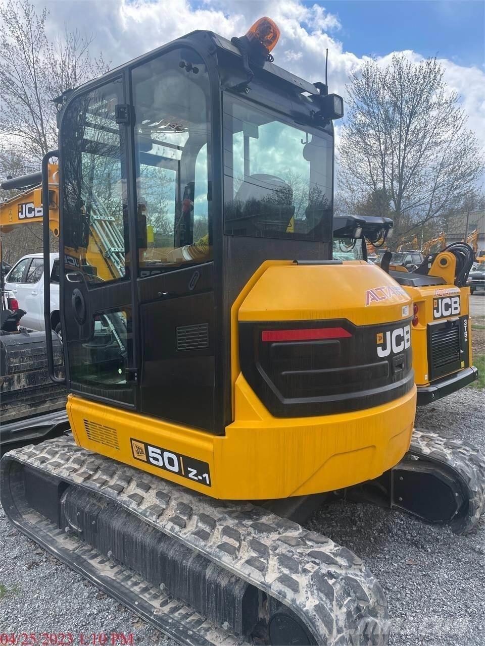 JCB 50Z-1 Mini ekskavatörler, 7 tona dek
