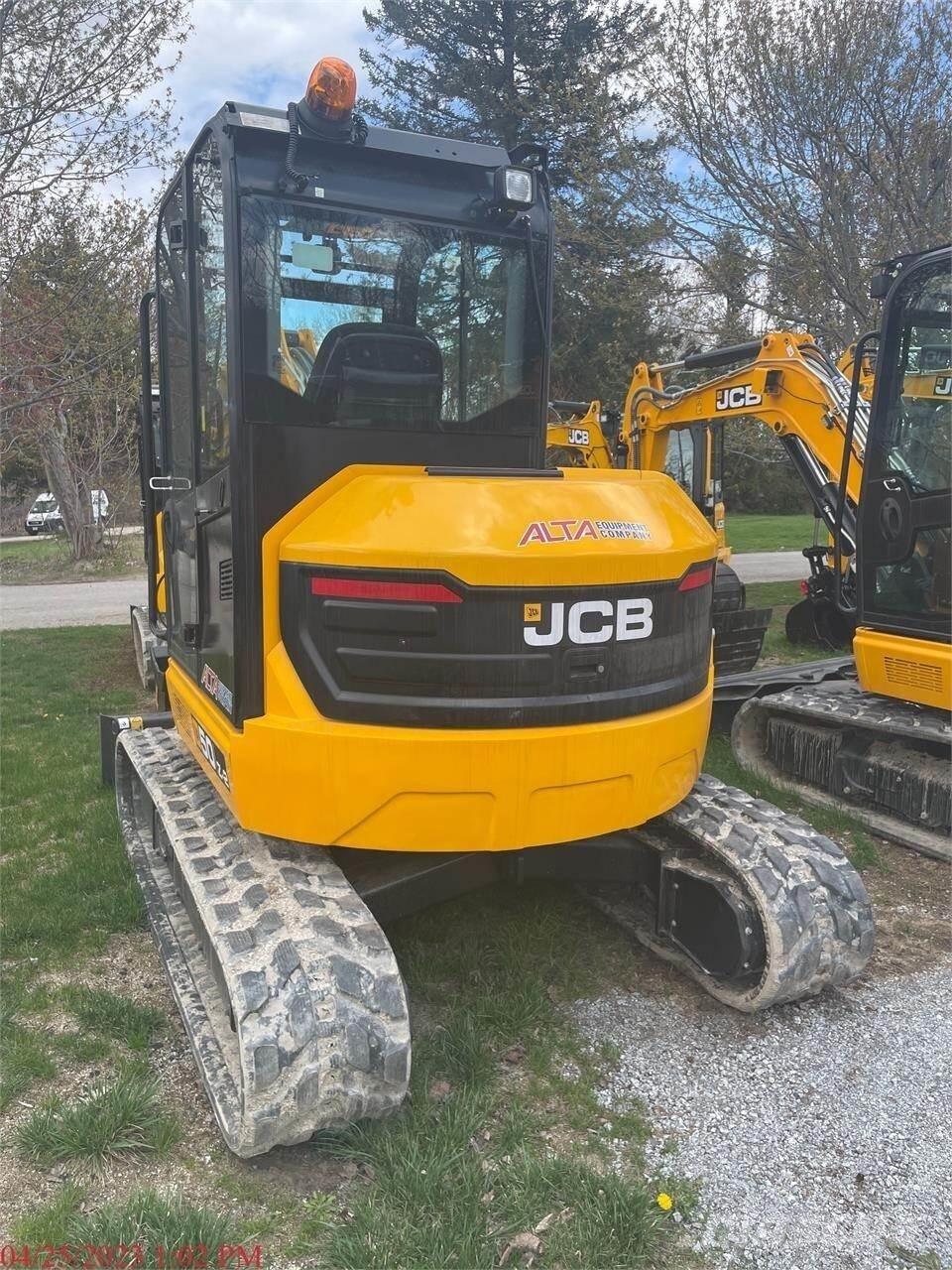 JCB 50Z-1 Mini ekskavatörler, 7 tona dek